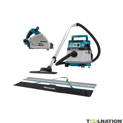 Makita DLX2377UX1 combination set 2 x 18V with AWS - DSP601 Circular ...