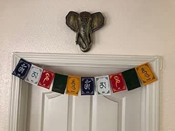 Tibetan Prayer flag BIKE (Pack of 2) Ladakh Prayer Flag Bike : Amazon ...