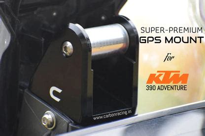 Premium GPS Mount for 390 Adventure - Carbon Racing - Buy Now At Riders ...
