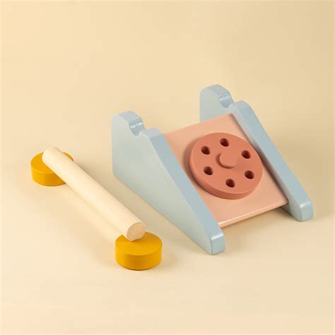 Buy Clubhouse Telephone Wooden Toy for Kids - Playbox India – PlayBox