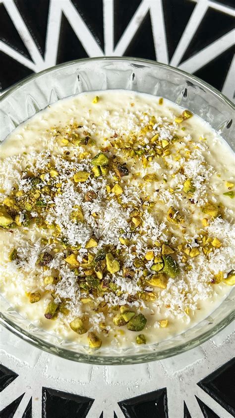 Middle Eastern Rice Pudding Recipe from @korkyskitchenofficial ...