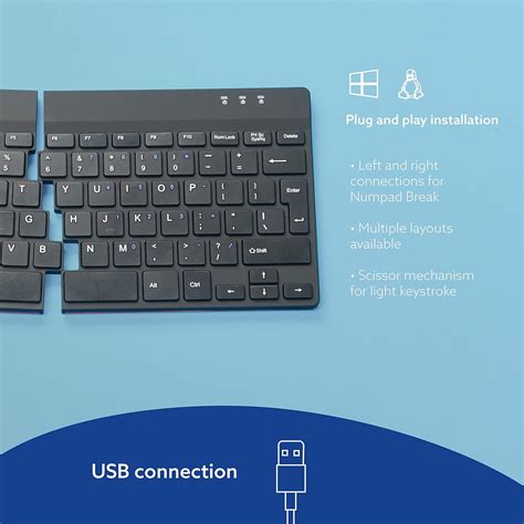 R-Go Tools R-Go Split Keyboard - Ergonomic Design with Split India | Ubuy