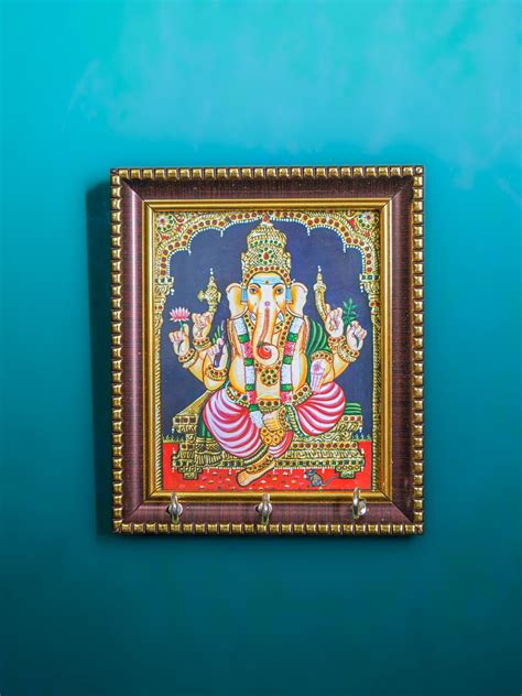 Ganesha Frame Key Hanger - WBG1192 – Wedtree