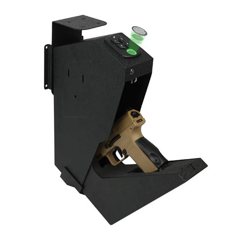 Buy Biometric Safe for Hand ed Safes for Pistols Bedside Safe Box Quick ...
