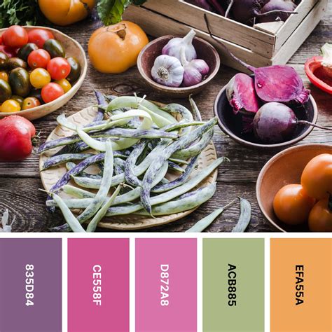 Food Color Palette