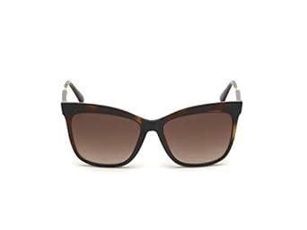 GUESS Cat-eye Sunglass with Brown Lens for Women : Amazon.in: Fashion