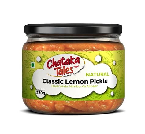 Buy Classic Lemon Pickle Online from 9 Chimes Food Processing at Best Price