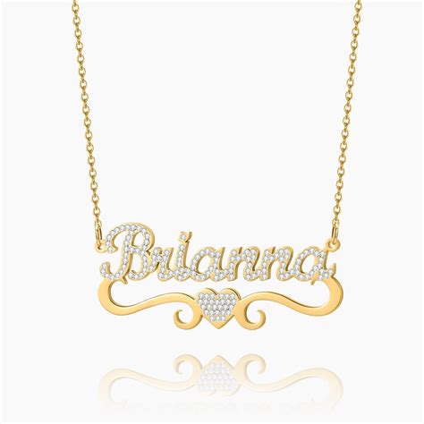 Heart Name Necklace – Artsy Store