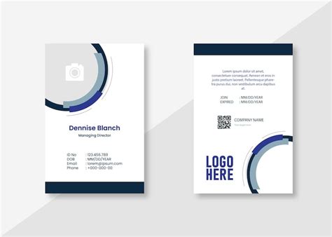 Company employee card Images - Free Download on Freepik