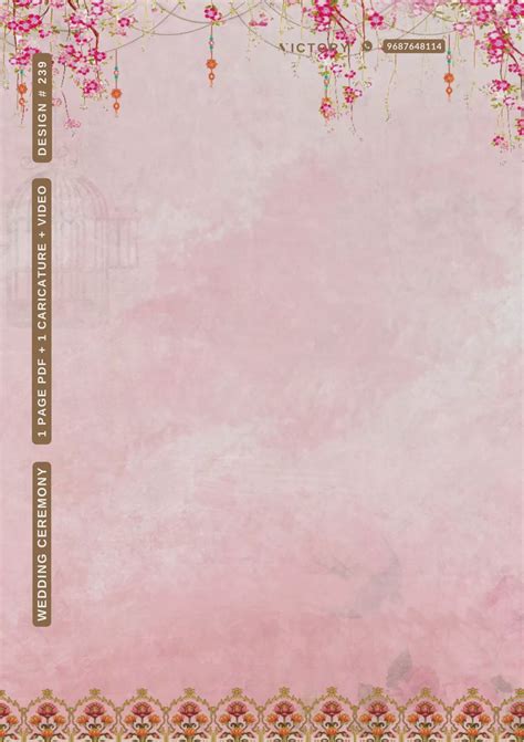 Stylish Traditional couple caricature invitation video for wedding cer ...