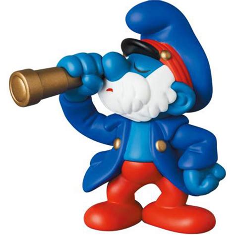 Smurfs Series 2 Papa Smurf Captain UDF Mini-Figure