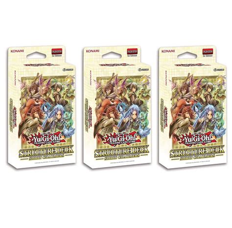 Buy Yu-Gi-Oh! Spirit Charmers Structure Deck 3 Decks Trading Card Games ...