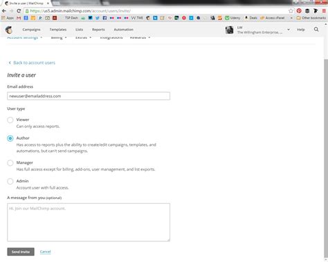 Image result for How to Add User In Mail Chain