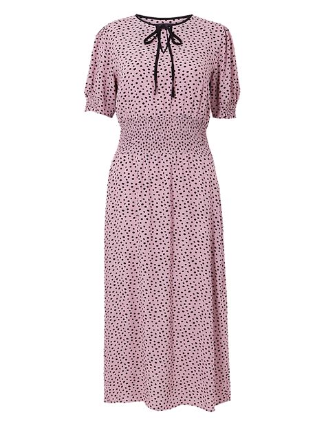 Buy Neck Smock Dress at Marks & Spencer