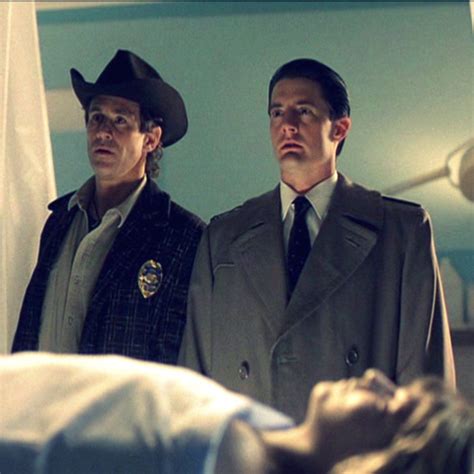 Twin Peaks - Agent Dale Cooper (Kyle MacLachlan) and Sherif Harry S ...