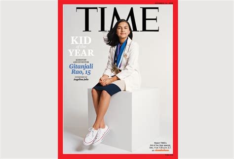 15 year old Indian American Gitanjali Rao becomes TIME's first ever kid ...