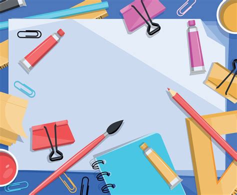 School Stationery Background 的图像结果