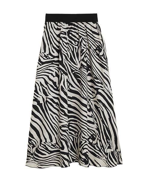 Buy Animal Print Midi A Line Skirt at Marks & Spencer