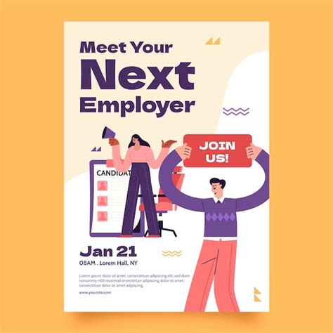 Recruitment Poster Examples 的图像结果