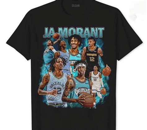 Ja Morant Vintage Shirt, Ja Morant 90s 80s Bootleg T-Shirt, Ja Morant ...