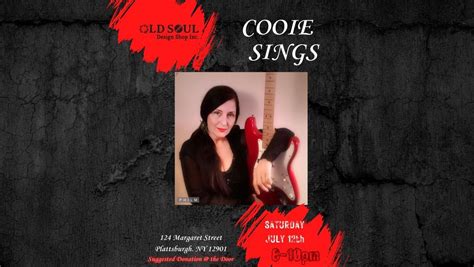 COOIE SINGS, Old Soul Design Shop Inc, Plattsburgh, 12 July 2025 ...