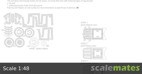 AD-4W Skyraider ADVANCED kabuki masks, New Ware NWAM0164