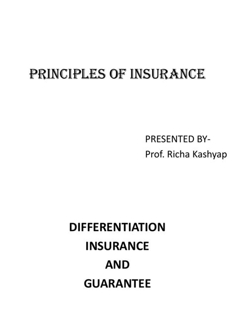 Image result for Insurance Principles JC