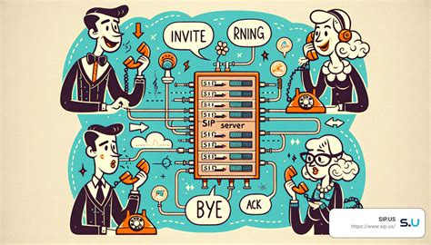 SIP Protocol How It Works 的图像结果