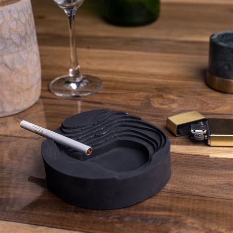 Cavash Tray Black - Unique Ashtray- A Contemporary Design, the perfect ...