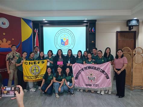 PH Embassy In Jakarta Welcomes Students From University Of The Immaculate Conception