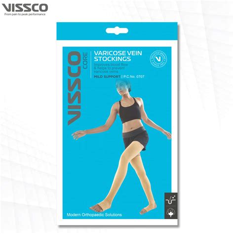 Buy VISSCO VARICOSE VEIN STOCKINGS FOR LEG COMPRESSION TO IMPROVE BLOOD ...