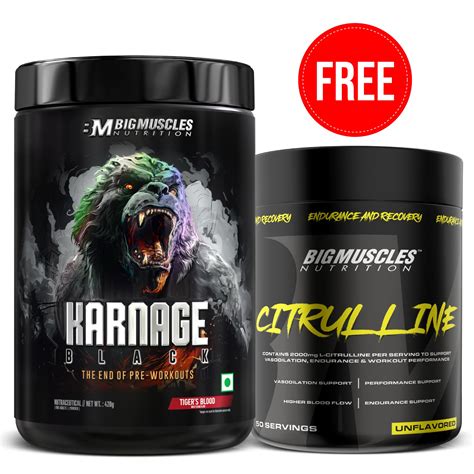 Karnage Black + Citrulline