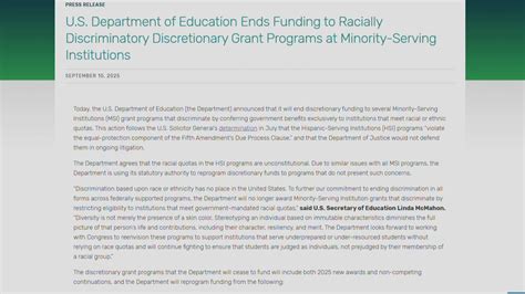 Colorado schools face losses after federal cuts to minority-serving ...