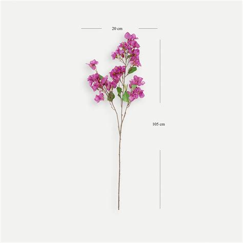 Shop Purple Bougainvillea Faux Flower Stem - Single - at Best Price ...