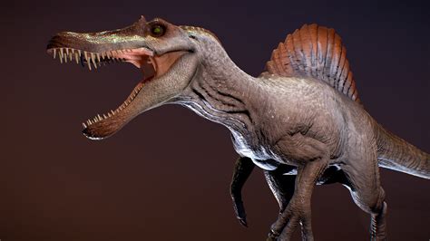 Spinosaurus Jurassic park 3 fan art - 3D model by David RR (@david222 ...