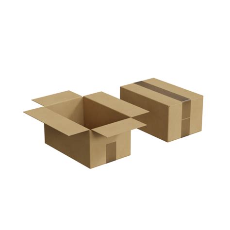 Box With Label Premium 3D model