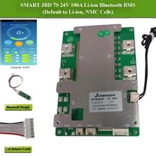 JIABAIDA 7S 24V 100A Li-ion Batteries Smart BMS India | Ubuy