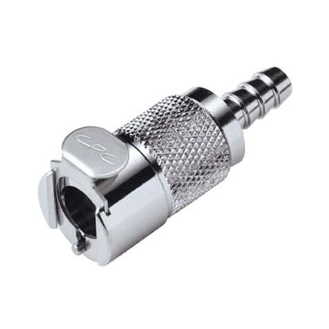 CPC (Colder) LC Quick-Disconnect Fittings, Hose Barb Body, Chrome ...