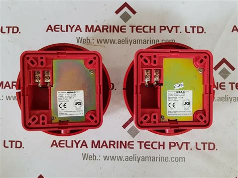 Eltek mba-6 fire alarm bell – Aeliya Marine Tech