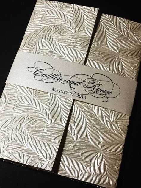 Embossed Invitation Paper at Alica Martel blog