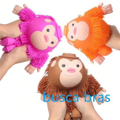 Monkey Doll Squish Anti Stress Autistic Squeeze Toy | SHEIN ITALIA