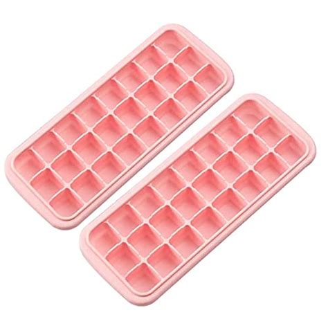 Buy Primetan Ice Cube Tray | 24 Cavity Pop Up Ice Maker Trays with Lid ...