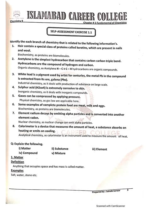 Image result for Class 9 Chemistry Notes