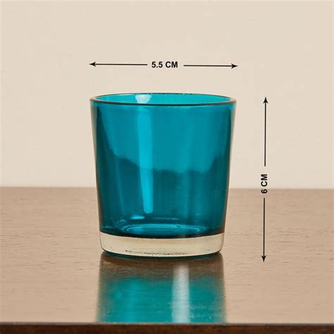 Buy Mayur Zahi Leaf-Shaped Wall Handing Glass Votive Holder - 59 cm ...