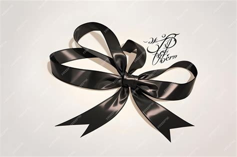 Premium AI Image | Black awareness ribbon meaning Black ribbon symbol ...