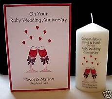Gift Ideas For 40th Wedding Anniversary For Friends by Personalised Ruby 40th Wedding Anniversary Gift Set Gift Ideas For 40th Wedding Anniversary For Friends