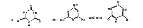 Tautomerism is due to spontaneous interconversion of two isomeric forms ...