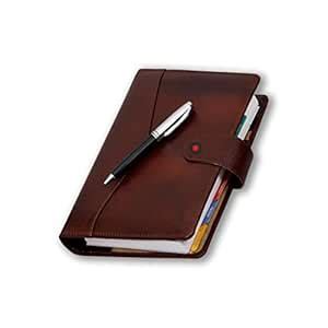 COI PLANNER DATED BROWN ORGANIZER | Vintage Leather New Year 2026 ...