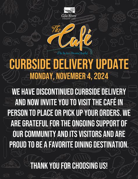 Hu Hu Kam Memorial Hospital Café – Gila River Health Care