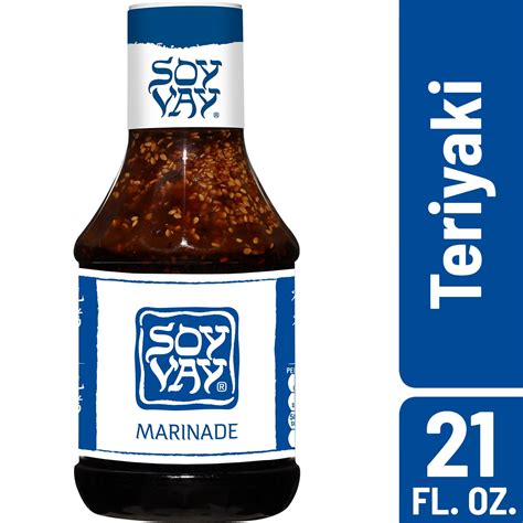 Soy Vay Veri Veri Teriyaki Marinade & Sauce, 21 Ounce Bottle - Walmart ...